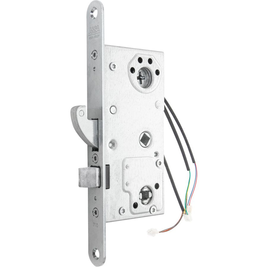 ASSA Låshus 710-50 MP vänster – Nödutrymning, 50 mm, 9 mm regel