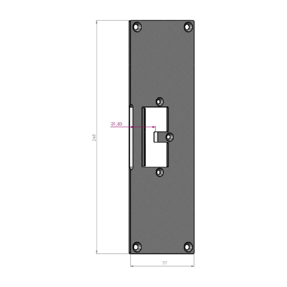 Monteringsstolpe SC34-31