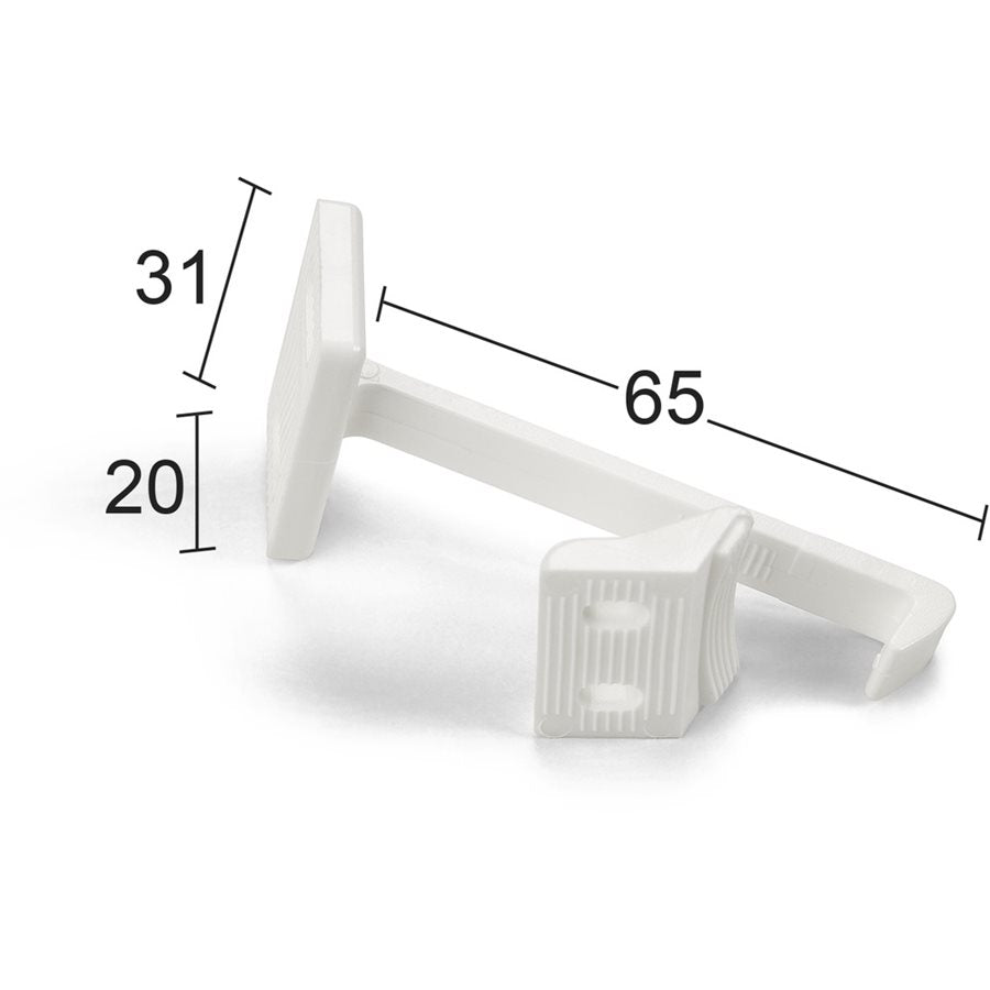 Skåp/Lådregel 5002 vit 3-pack SB, med Övrigt,Personsäkerhet,Personsäkerhet, Produktinformation Skåp-/lådregel av vit plast för ökad barnsäkerhet.