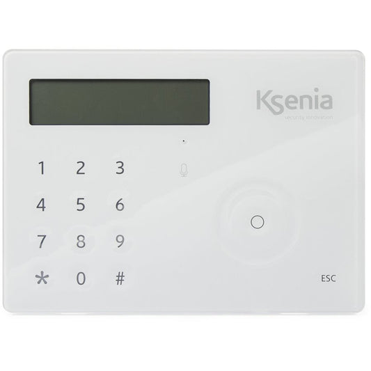 Manöverpanel ergo S LCD vit