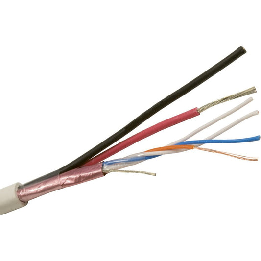 Kabel FLAQQBR 2x1,0+1x2x0,22 vit