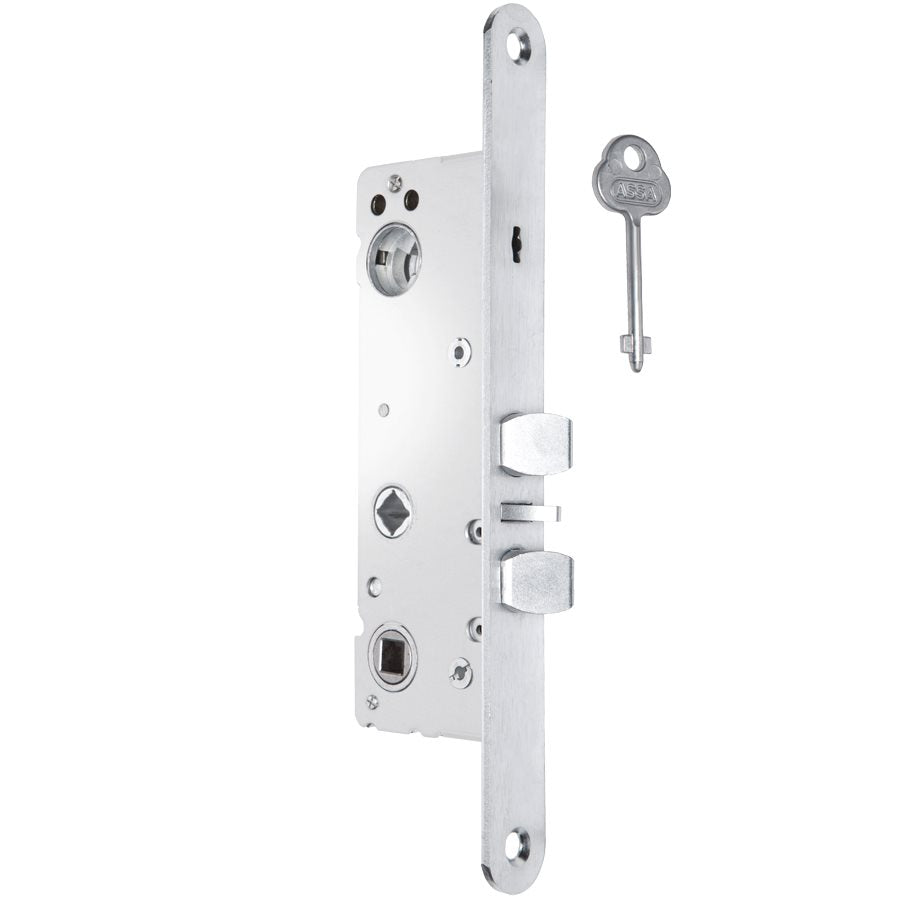 ASSA Låshus 721-35 höger – Nödutrymning, 35 mm dorndjup