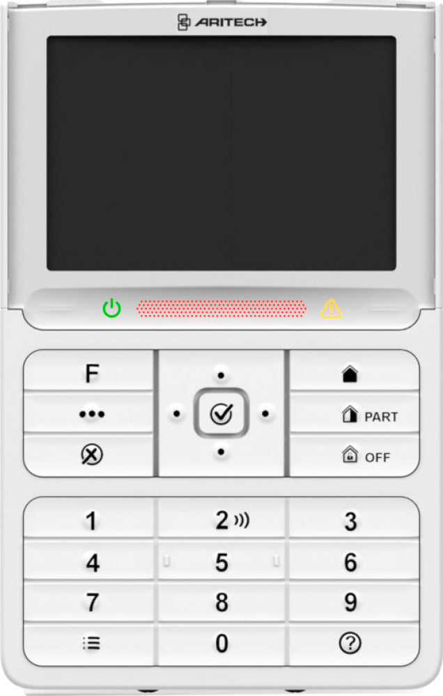 Manöverpanel ATS1125 Mifare vit