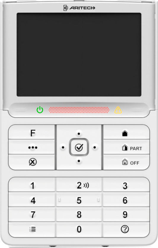 Manöverpanel ATS1125 Mifare vit
