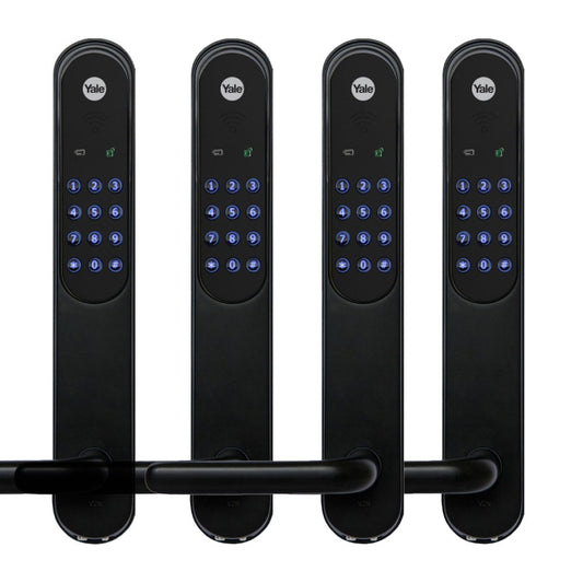 Kodlås Doorman Classic svart 4-pack