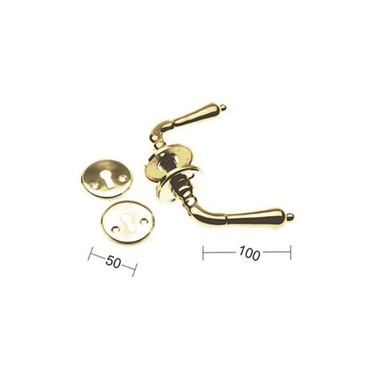 Trycke A9683 mässing PP