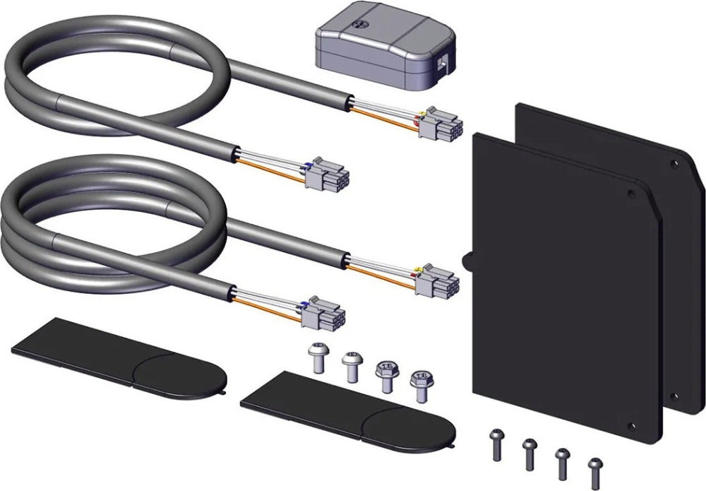 Kåpmonteringskit för SW100/SW200 svarta gavlar