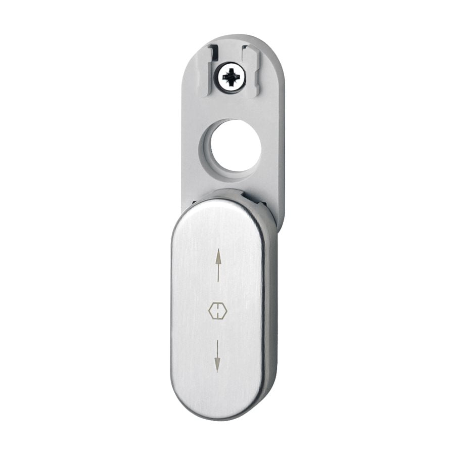 Täckbricka U26SV / F1 aluminium silver