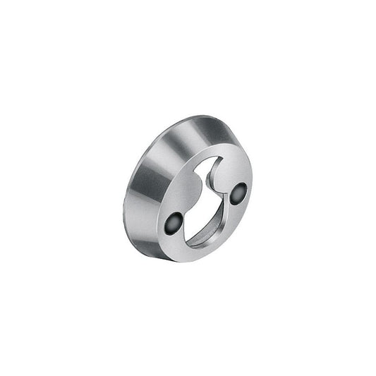 Cylinderring oval 11mm DC mattmässing