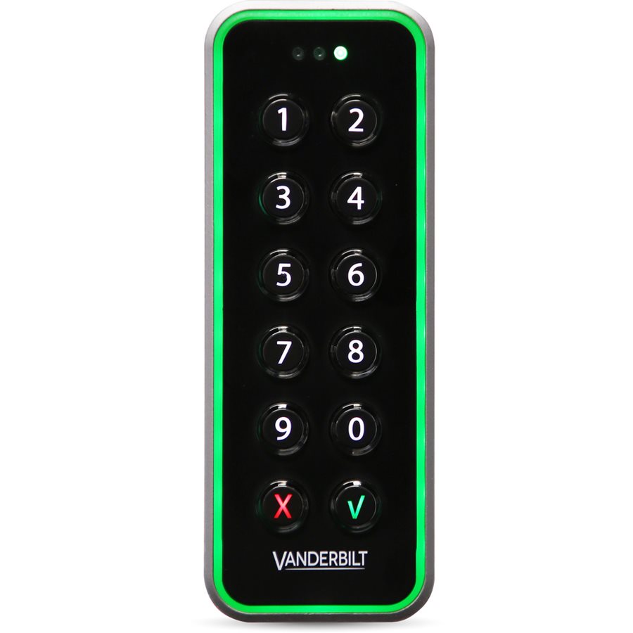 Kortläsare VR50M-MF knappsats
