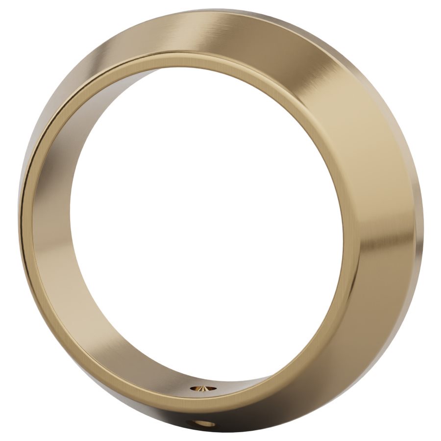 Cylinderring R7352 Rund 8Mm Mattmässing