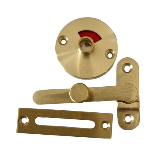 Toalettregel 5086 utåtgående mässing SB