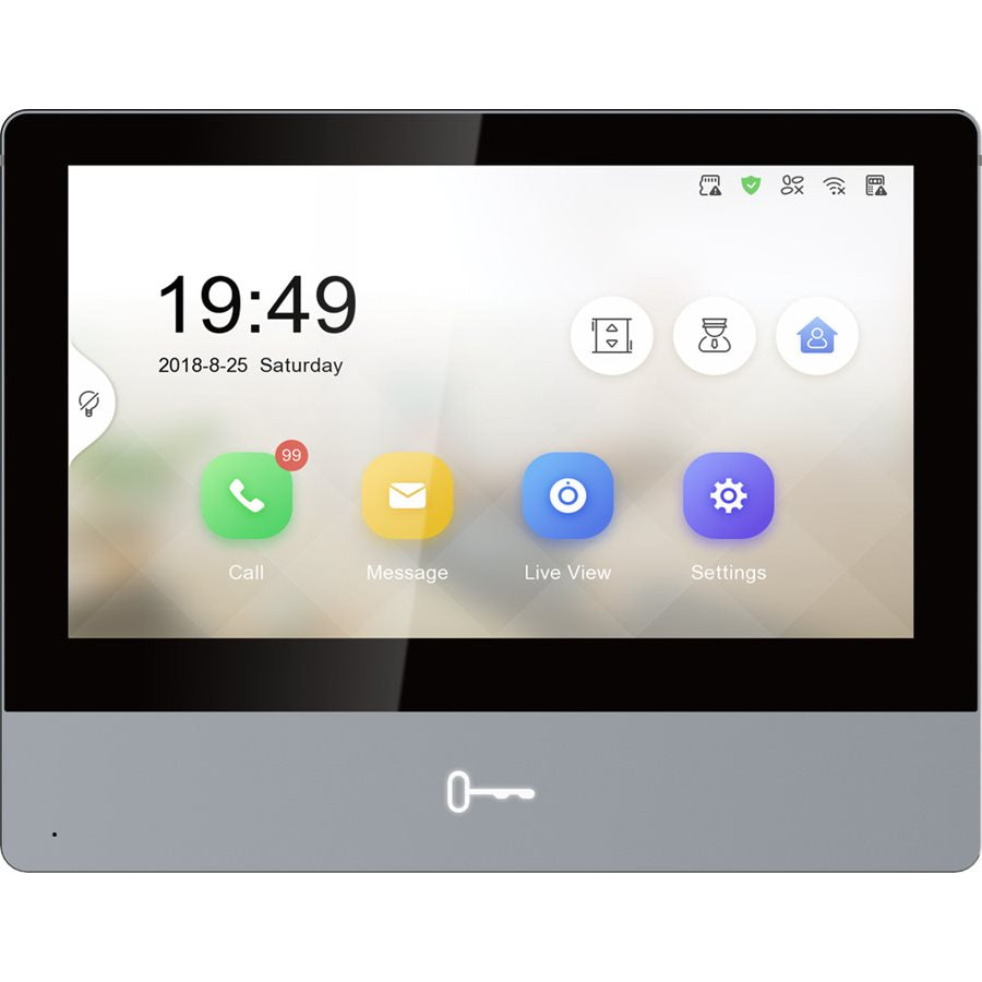 Svarsapparat IP 7tum DS-KH8350-WTE1/EU