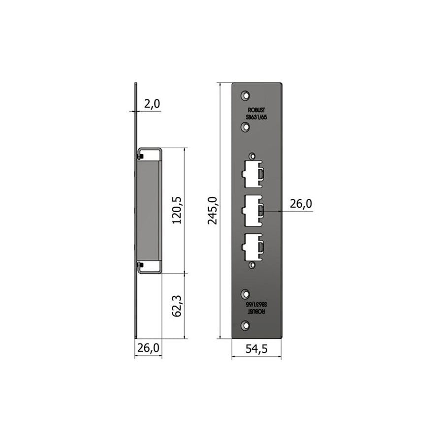 Slutbleck SB631/65