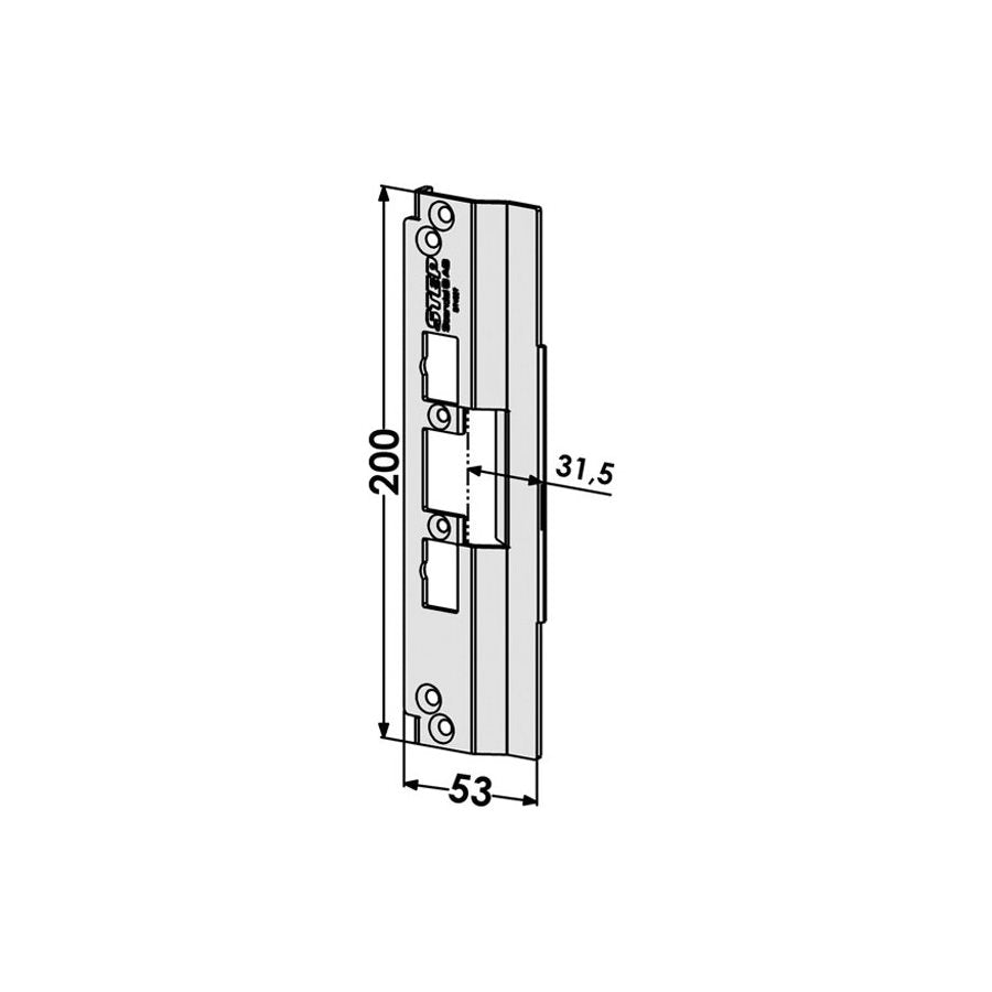 Monteringsstolpe ST4027