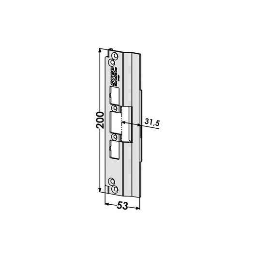 Monteringsstolpe ST4027