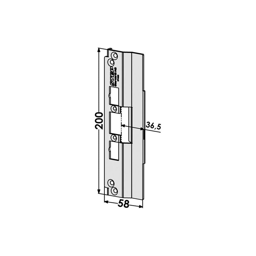 Monteringsstolpe ST4028