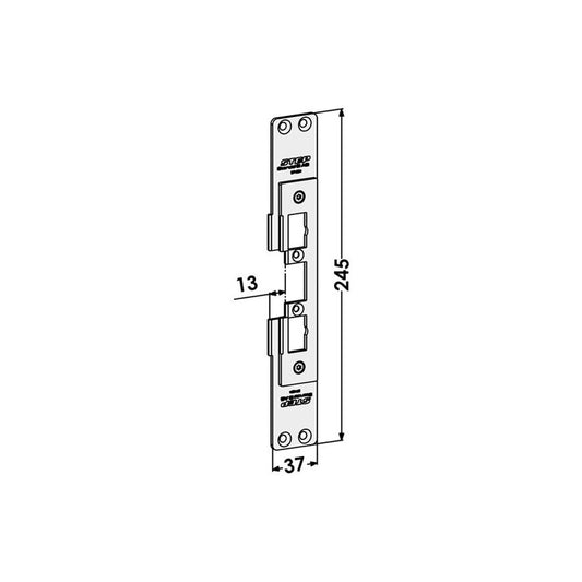 Monteringsstolpe ST4034 plan