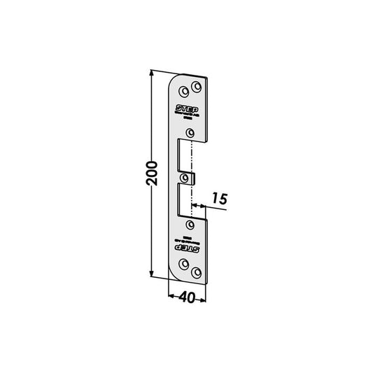 Monteringsstolpe ST9508 plan