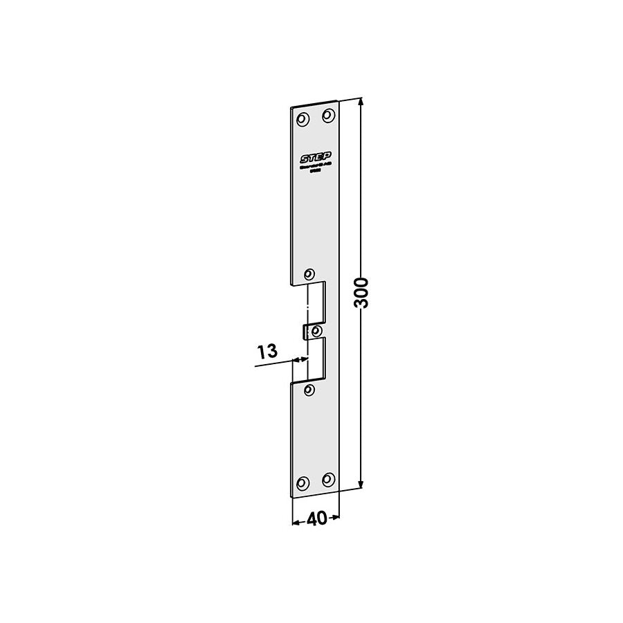 Monteringsstolpe ST9522 plan