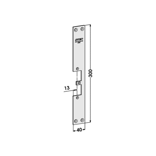 Monteringsstolpe ST9522 plan