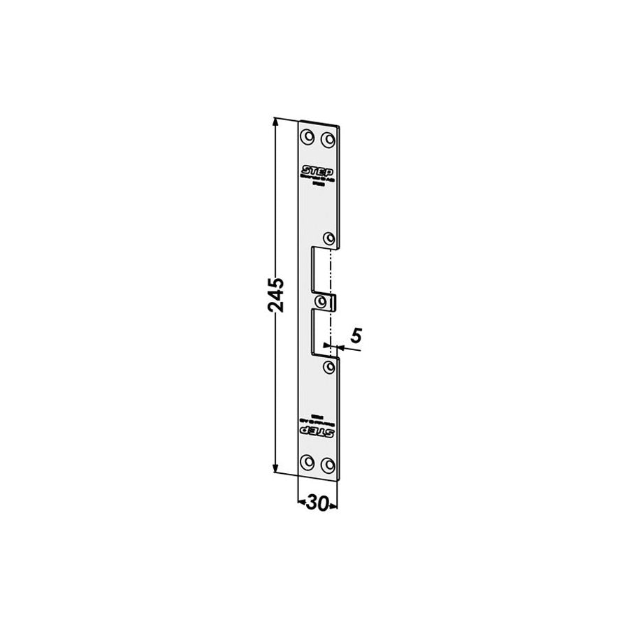 Monteringsstolpe ST9528 plan