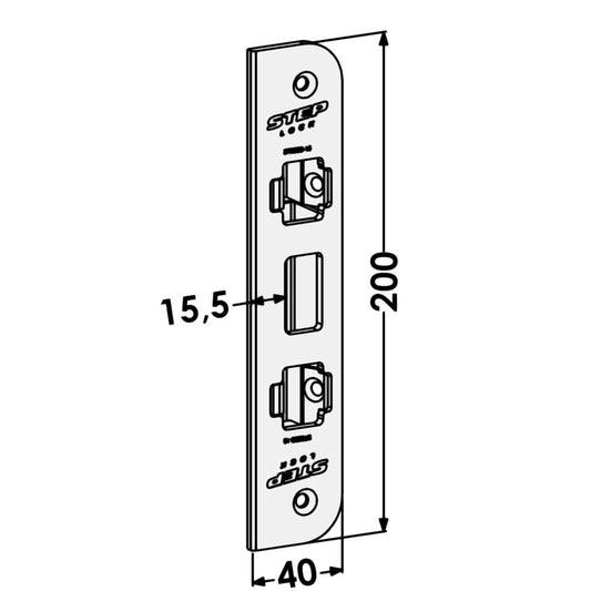 Säkerhetsslutbleck ST9009-15