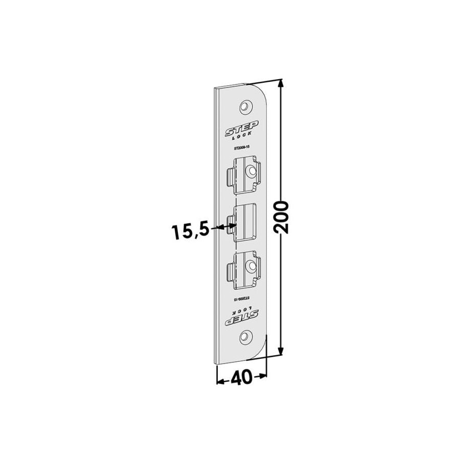 Slutbleck ST2009 15,5mm