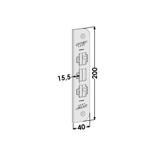 Slutbleck ST2009 15,5mm