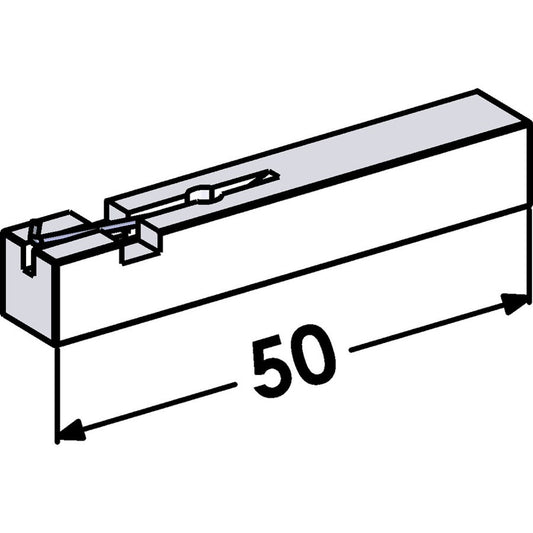 Tryckespinne Step eltryckeslås 50mm