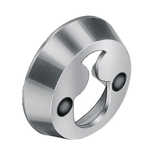 Cylinderring oval 18mm DC mattmässing