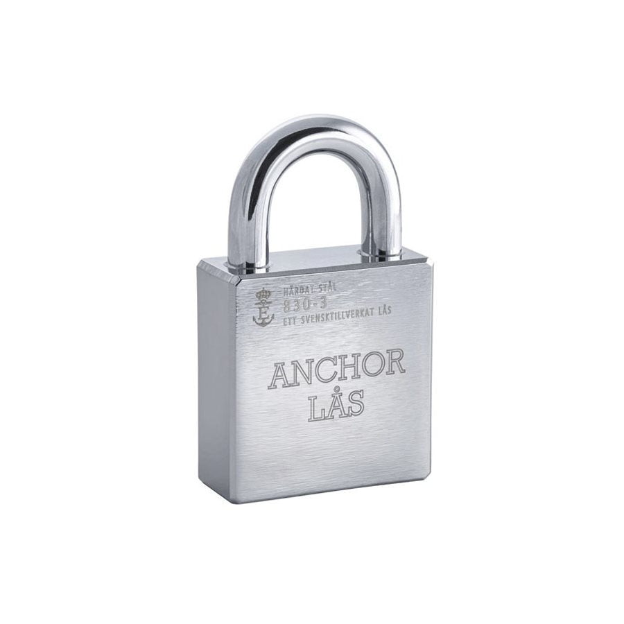 Hänglås 830-3 B28 oval tom
