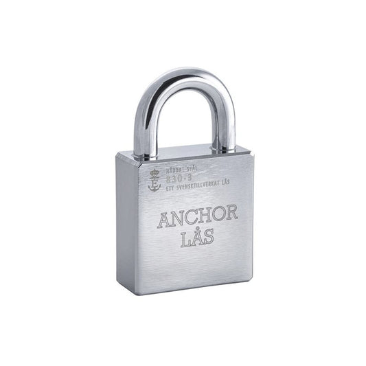 Hänglås 830-3 B28 oval tom