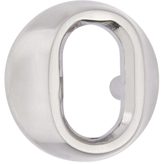 Cylinderring oval 11-16mm mattmässing