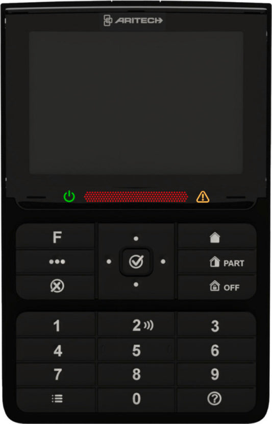 Manöverpanel ATS1125 Mifare svart