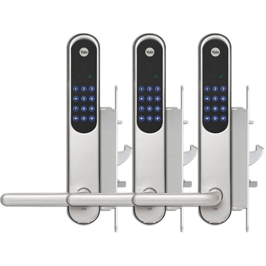 Kodlås Doorman Classic silver 3-pack