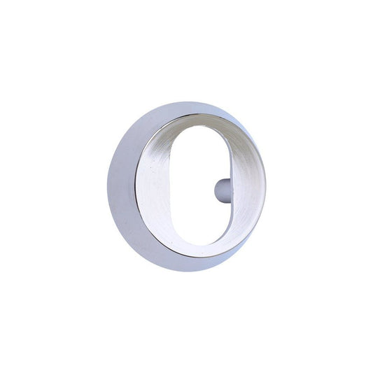 Cylinderring oval 16mm mattmässing SB