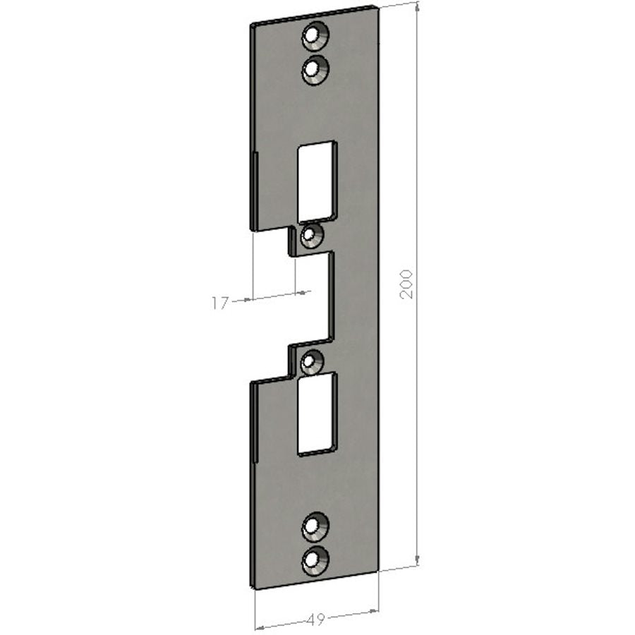 Monteringsstolpe SA76